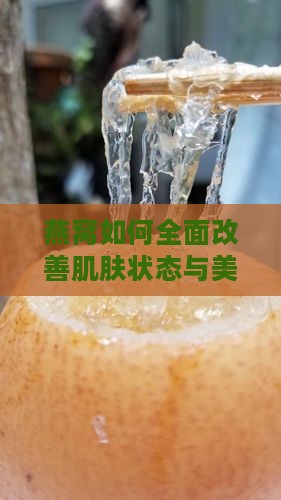 燕窝如何全面改善肌肤状态与美容效果解析