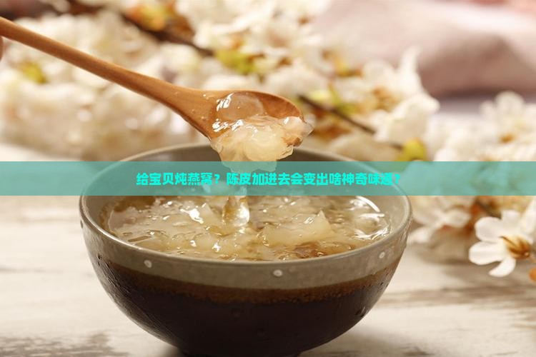 小孩陈皮炖燕窝怎么做的