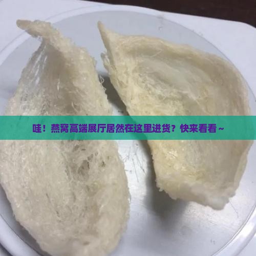 燕窝高端展厅在哪里进货
