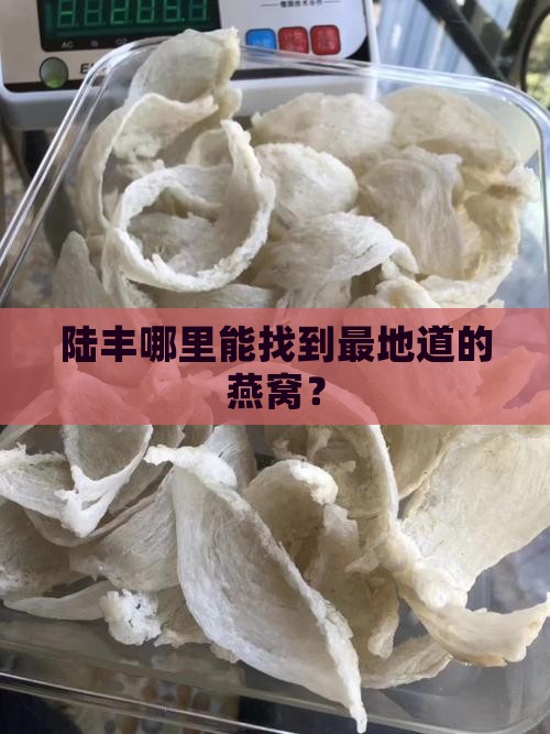 陆丰正宗燕窝在哪里卖