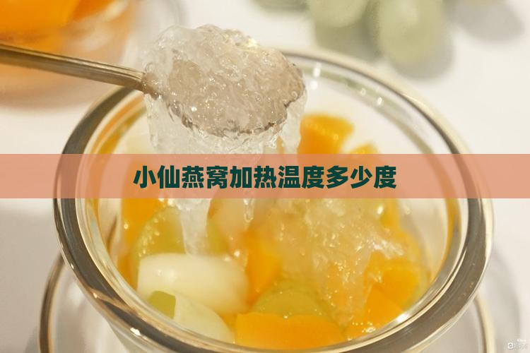 小仙炖燕窝加热器多少度