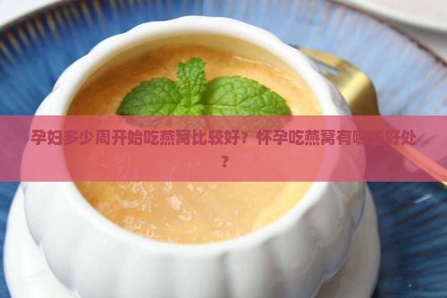 孕妇多少周补燕窝比较好