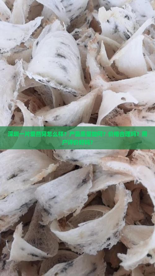 深圳一片爱燕窝怎么样