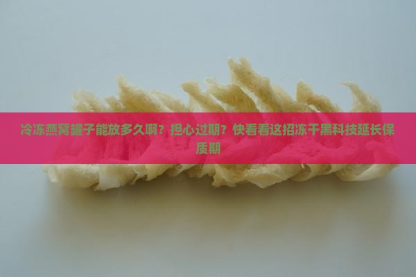 冷冻燕窝罐子能放多久啊