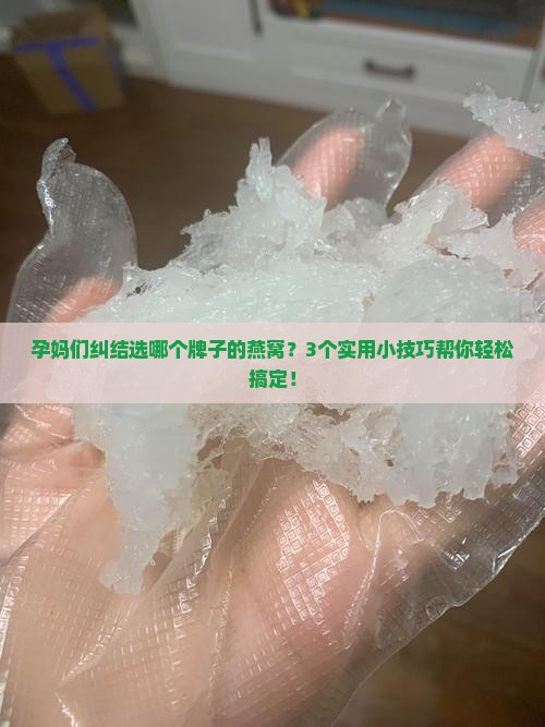 孕期喝什么牌子的燕窝好