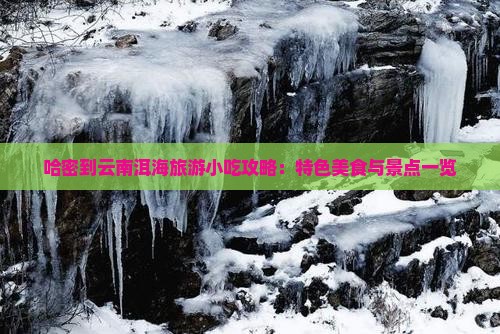 哈密到云南洱海旅游小吃攻略：特色美食与景点一览