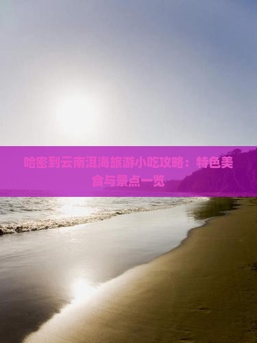 哈密到云南洱海旅游小吃攻略：特色美食与景点一览