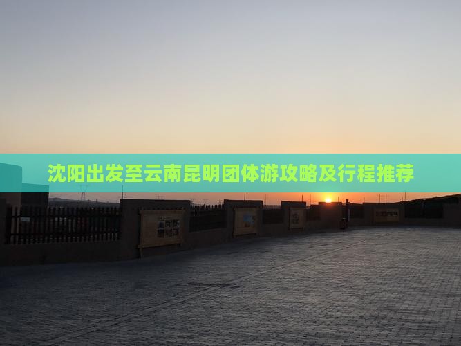 沈阳出发至云南昆明团体游攻略及行程推荐