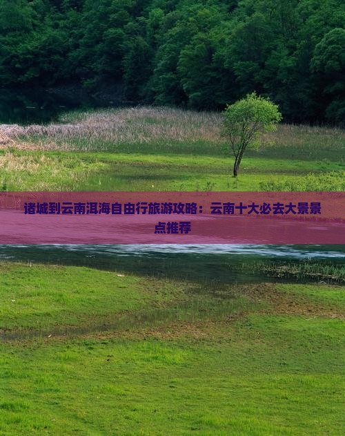 诸城到云南洱海自由行旅游攻略：云南十大必去大景景点推荐