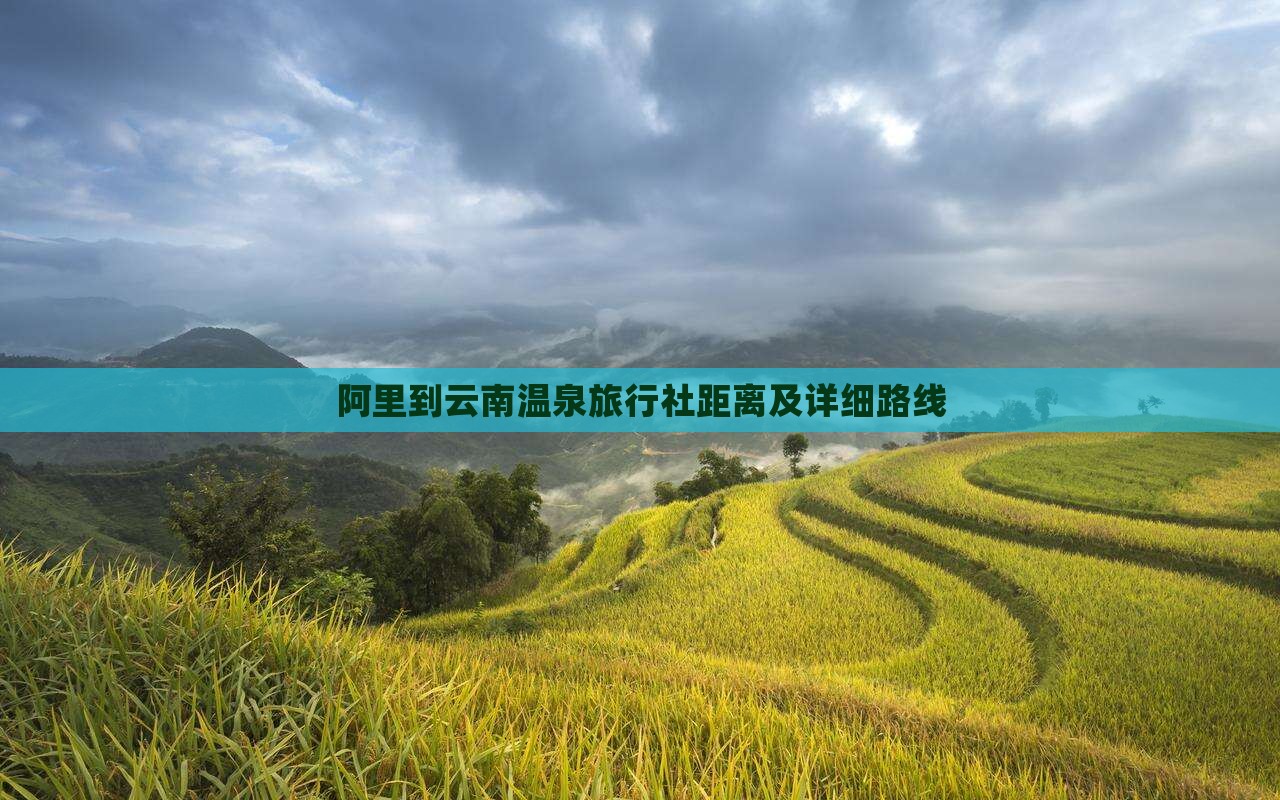 阿里到云南温泉旅行社距离及详细路线