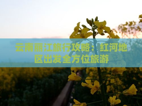 云南丽江旅行攻略：红河地区出发全方位旅游