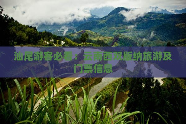 汕尾游客必看：云南西双版纳旅游及门票信息