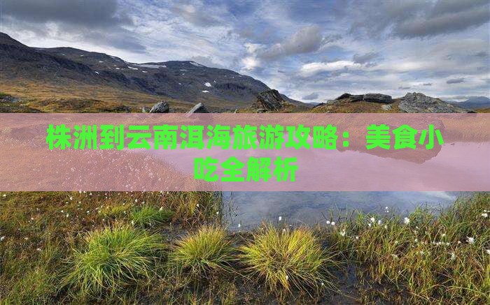 株洲到云南洱海旅游攻略：美食小吃全解析