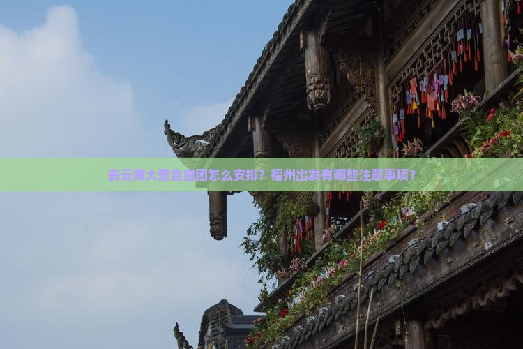 福州去云南大理自由团