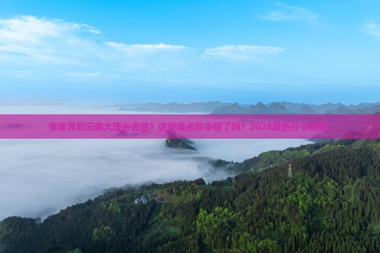 张家界到云南大理必去地