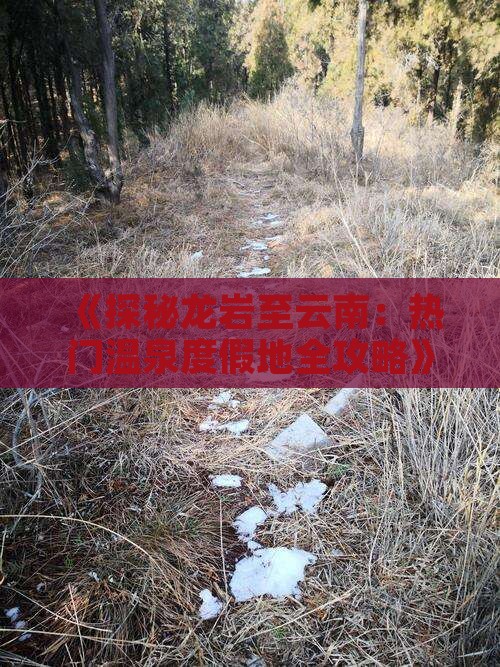 《探秘龙岩至云南：热门温泉度假地全攻略》