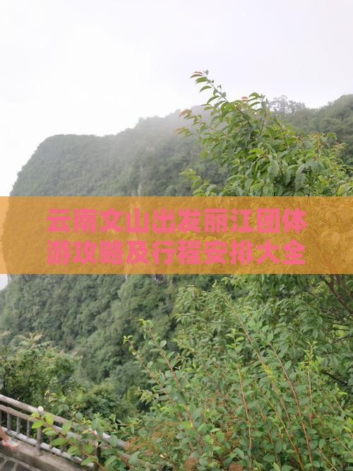 云南文山出发丽江团体游攻略及行程安排大全