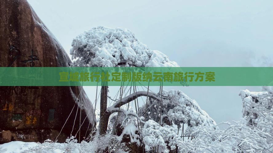 宣城旅行社定制版纳云南旅行方案