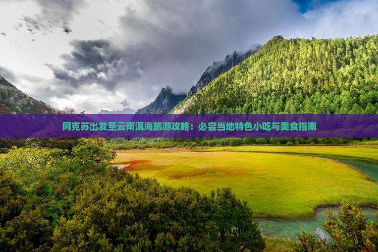 阿克苏出发至云南洱海旅游攻略：必尝当地特色小吃与美食指南