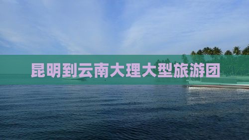 昆明到云南大理大型旅游团