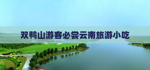 双鸭山到云南旅游小吃