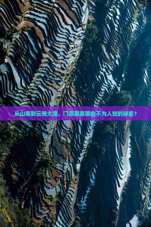 山南到云南大理门票