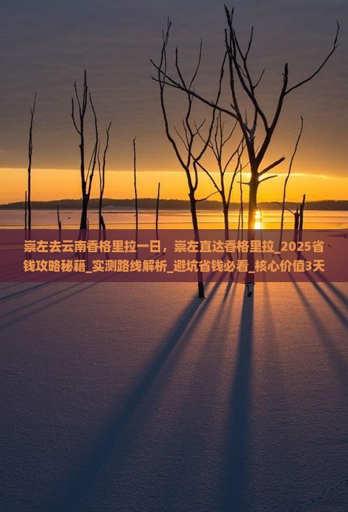 崇左去云南香格里拉一日