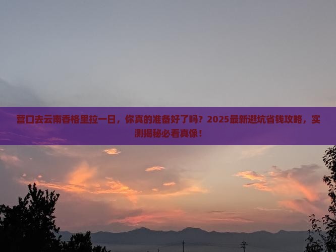 营口去云南香格里拉一日
