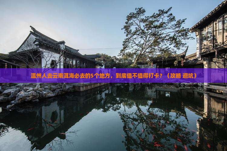 温州去云南洱海必去地