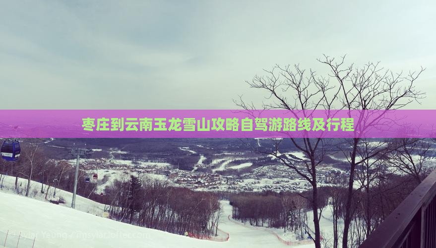 枣庄到云南玉龙雪山攻略