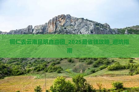 铜仁去云南昆明自由团
