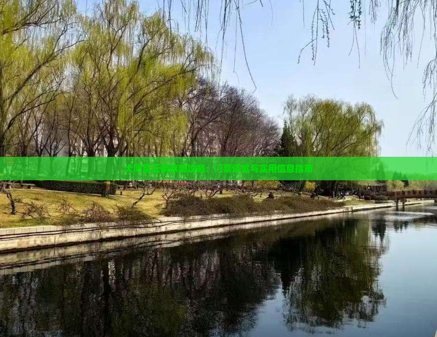 大同至云南旅游攻略：门票详览与实用信息指南