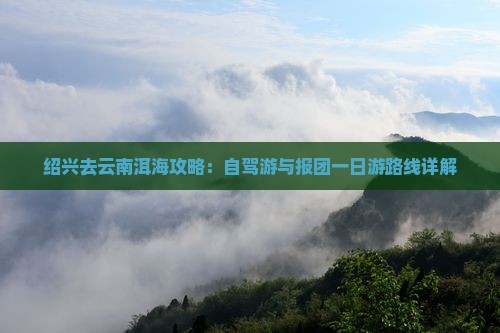 绍兴去云南洱海攻略：自驾游与报团一日游路线详解