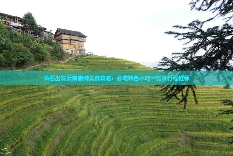 黄石出发云南旅游美食攻略：必吃特色小吃一览及行程推荐