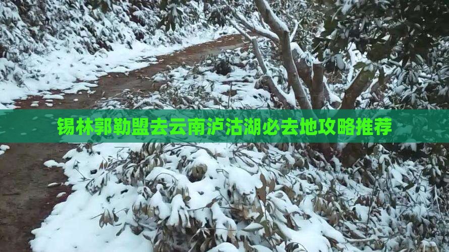锡林郭勒盟去云南泸沽湖必去地攻略推荐