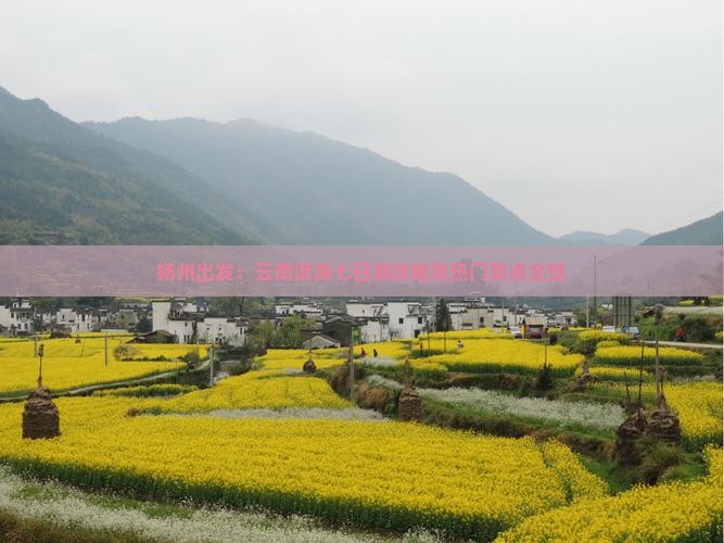 扬州出发：云南洱海七日游攻略及热门景点全览