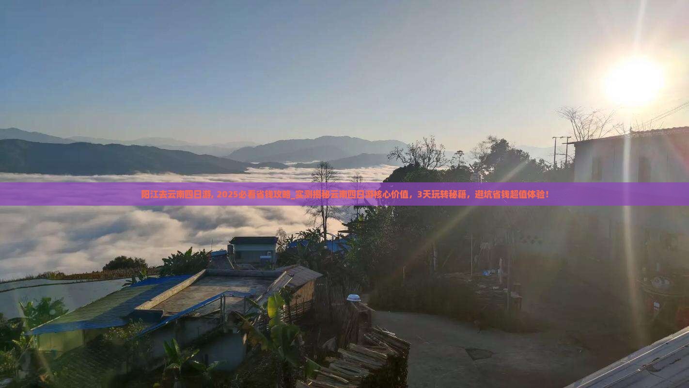 阳江去云南四日游