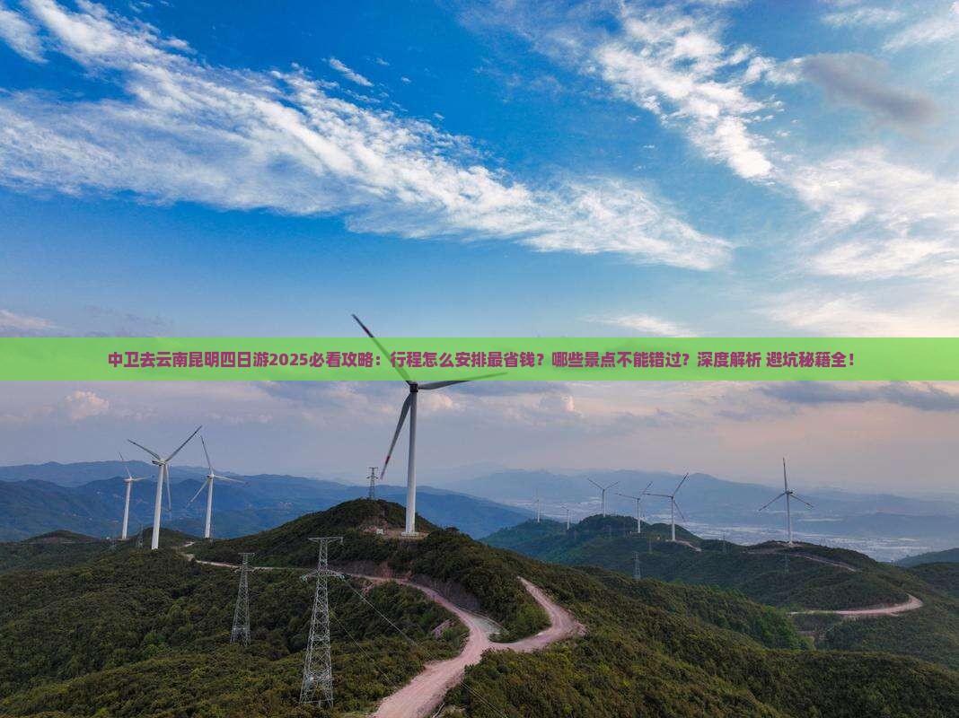 中卫去云南昆明四日游