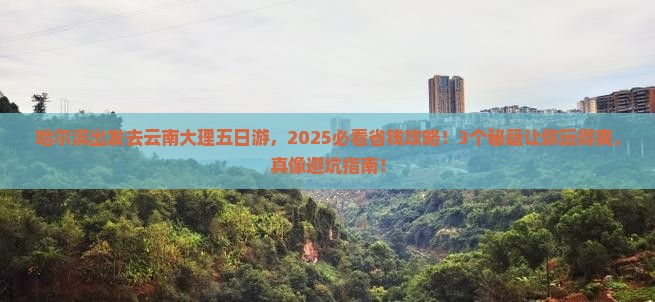 哈尔滨到云南大理五日游