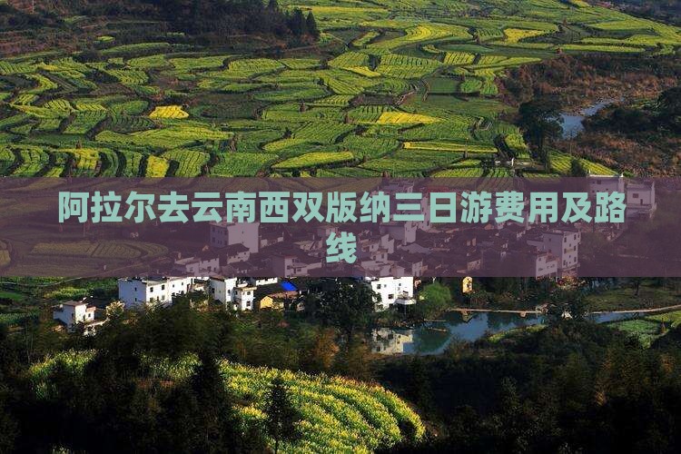阿拉尔去云南西双版纳三日游