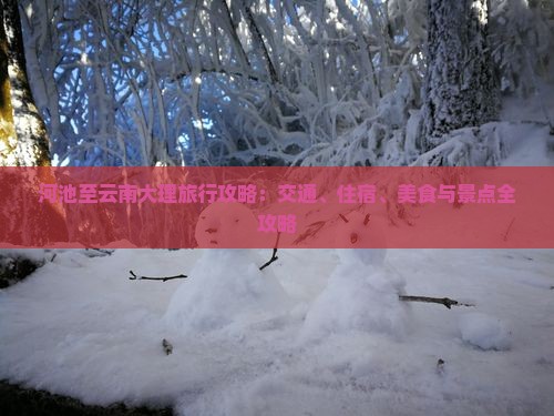 河池至云南大理旅行攻略：交通、住宿、美食与景点全攻略