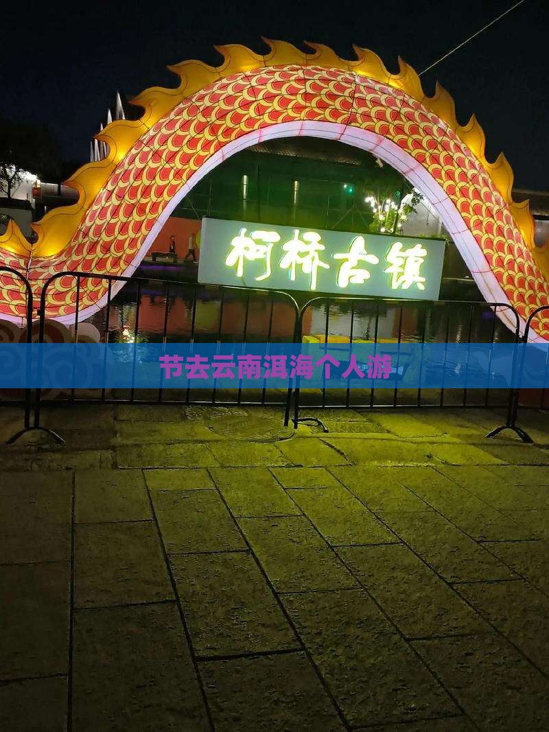 节去云南洱海个人游