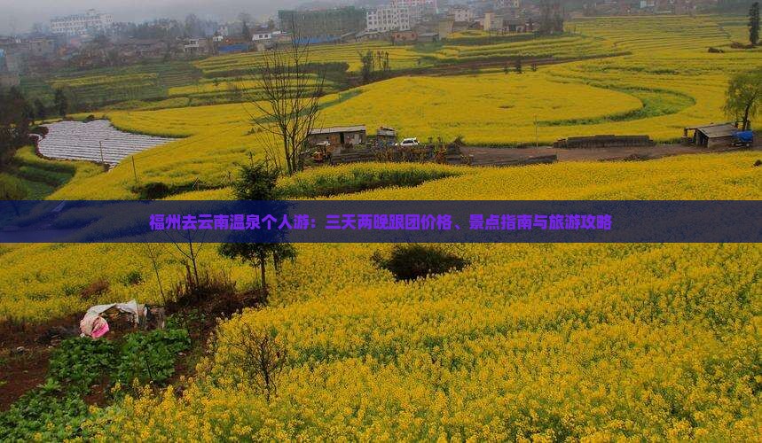 福州去云南温泉个人游：三天两晚跟团价格、景点指南与旅游攻略