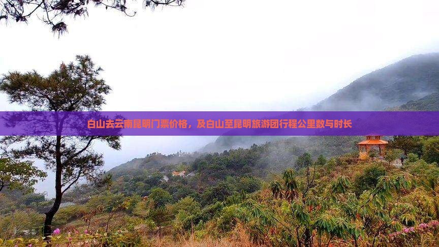 白山去云南昆明门票价格，及白山至昆明旅游团行程公里数与时长
