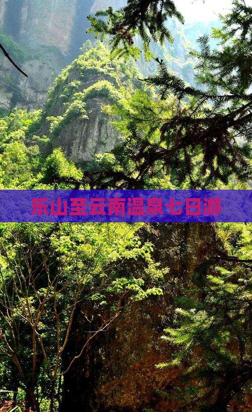 乐山至云南温泉七日游