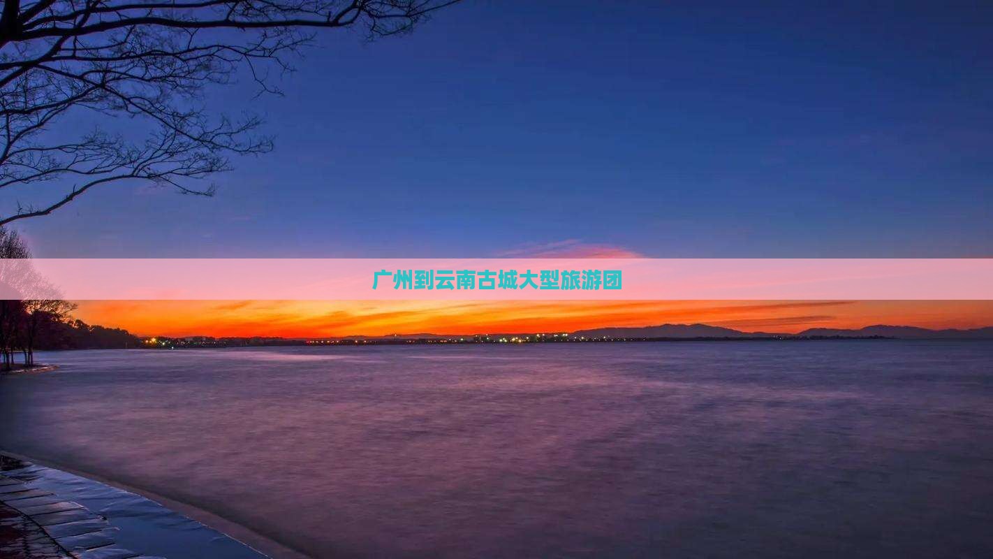 广州到云南古城大型旅游团