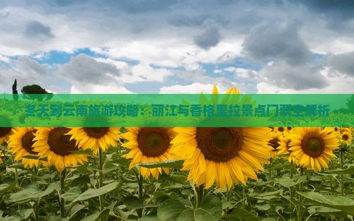 冬天到云南旅游攻略：丽江与香格里拉景点门票全解析