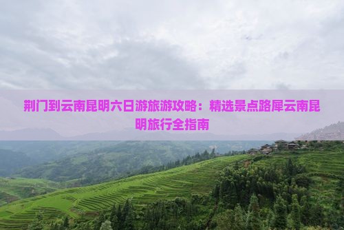 荆门到云南昆明六日游旅游攻略：精选景点路犀云南昆明旅行全指南