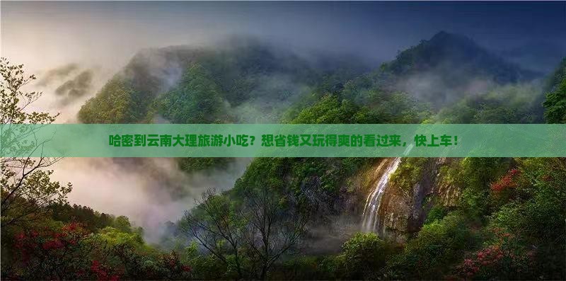 哈密到云南大理旅游小吃？想省钱又玩得爽的看过来，快上车！