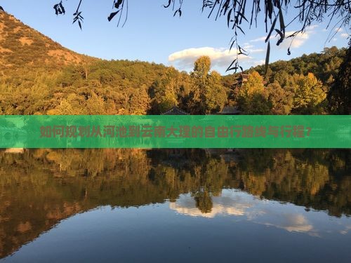 如何规划从河池到云南大理的自由行路线与行程？